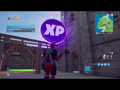 *NEW* All XP Coins Locations - Week 7 (Green, Blue, Purple, Gold)