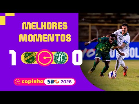 XV DE JAÚ 1 X 0 GUARANI | MELHORES MOMENTOS | 3ª FASE | COPINHA SIL 2026
