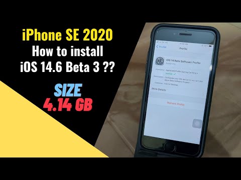 How to Install iOS 14.6 Beta 3 in iPhone | iPhone SE 2020 New Update Features  | Issues Fixed