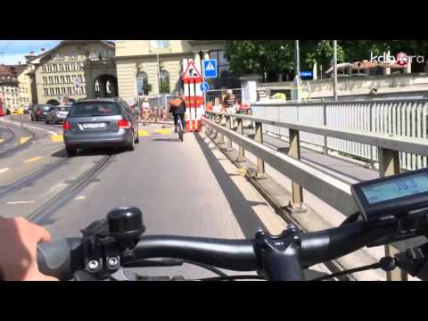 Time-lapse cycling from  Muri to Bern City
