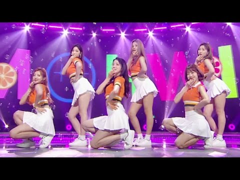 "EXCITING" LABOUM (rabum) - Hwi hwi @ Popular song Inkigayo 20170514