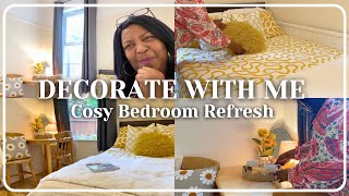 DECORATE WITH ME | COSY BEDROOM UPDATE & AFFORDABLE NEW DECOR FROM B&M