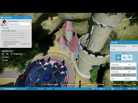 Planet coaster - tutorial - Xbox game pass