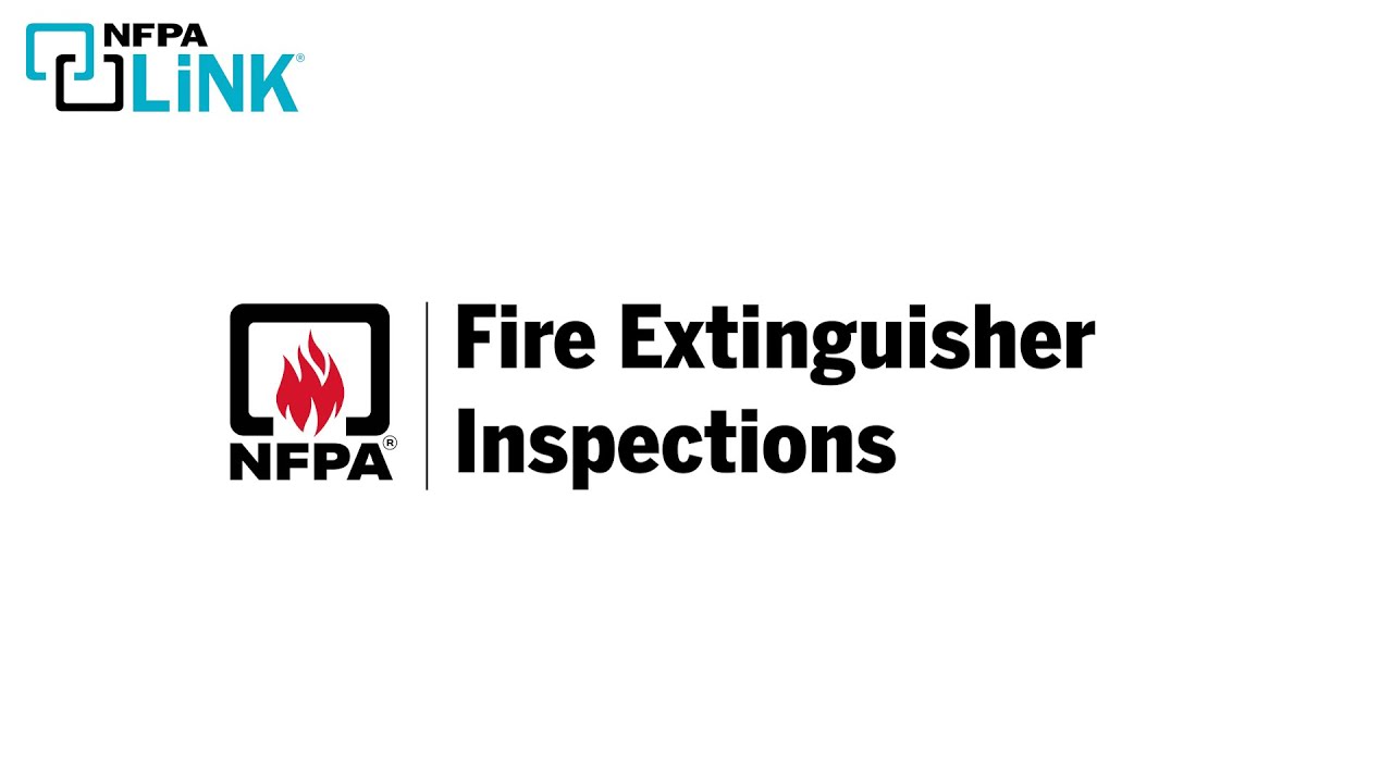 Find Fire Extinguisher Inspection Requirements with NFPA LiNK®