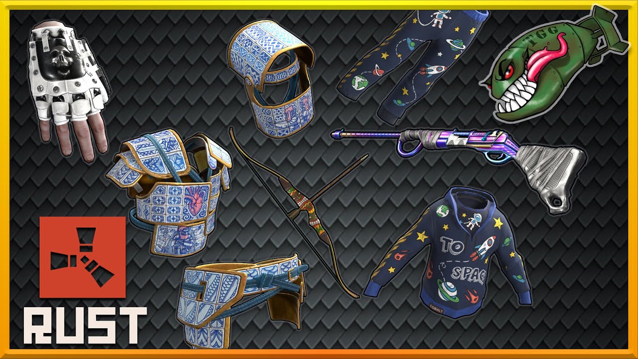 Rust Skins | Porcelain Roadsign. No Mercy Roadsign Gloves, Tempered Bolty #212 (Rust Skin Preview)