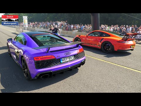 Tuned Sportscars vs. Supercars - Drag Racing!