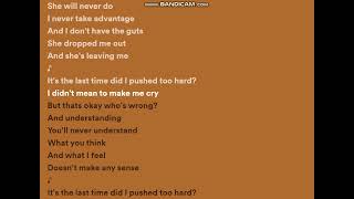 Typecast - Last Time (Lyric Video)