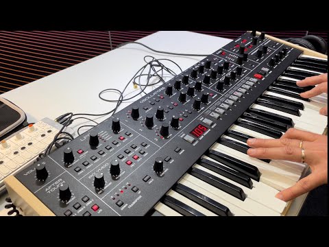 SUPERBOOTH23: Sequential Trigon-6 Sound Demo (No Talking)