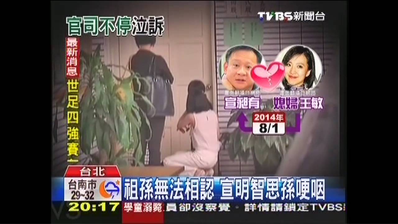 「1年未見孫」宣明智泣訴　思孫痛心