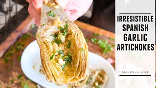 Irresistible Garlic Artichokes | Easy Spanish Tapas Recipe