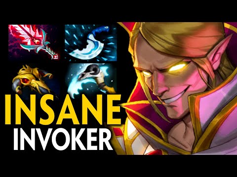 INSANE INVOKER 22 KILLS GAME WITH ORCHID OF MALEVOLENCE BUILD | Dota 2 Invoker