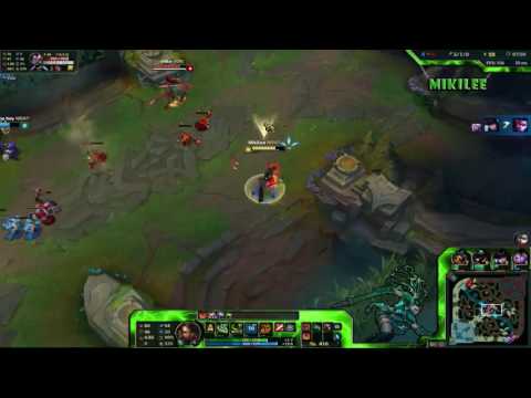 Classic Nidalee Gank Vs. Yasuo!