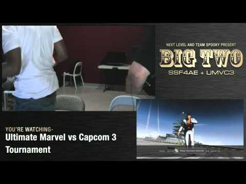 UMVC3 Sean Aquino vs UVG Noel Brown & DragonGod vs LB NYChrisG - Big Two #4 Tournament