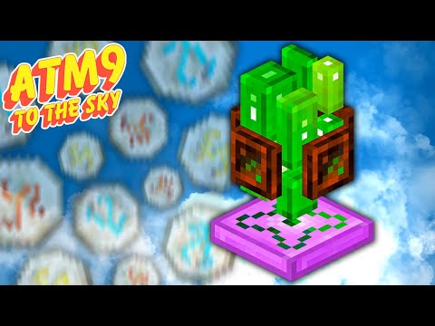 AUTOMATING BOTANIA & GAIA SPIRITS! EP12 | Minecraft ATM9: To The Sky [Modded Questing SkyBlock]