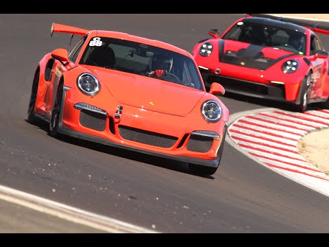 Chasing Down 992 GT3RS & Radical @ Laguna Seca