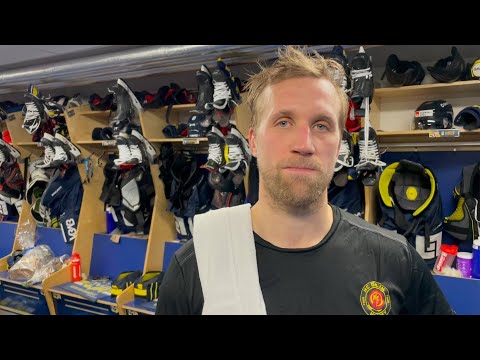 Hv71: Youtube: Martin Thörnberg: Det var en känslosam match