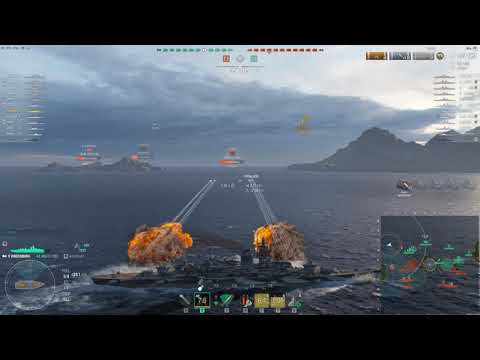 Hindenburg T10 German Cruiser | 302k Damage, Witherer, Arsonist | World of Warships