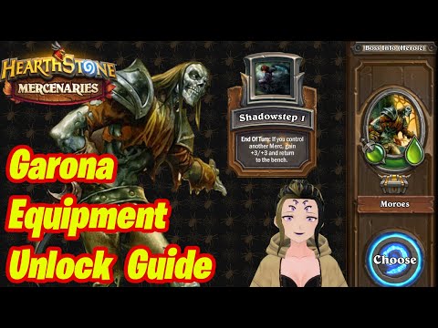Heroic Moroes Bounty Felwood Guide | Garona Halforcen Equipment Unlock | Hearthstone Mercenaries