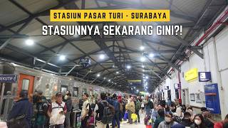 Download lagu Stasiun Pasar Turi Sekarang Makin Modern? Begini Situasi & Fasilitas Stasiun Pasar Turi Surabaya mp3