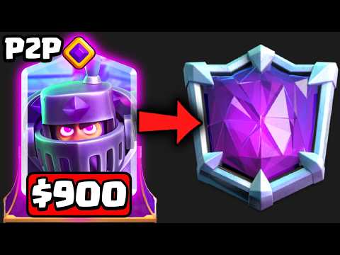 I Spent $900 To BEAT Clash Royale (P2P ep. 3)