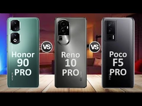 Xiaomi Poco F5 Pro vs Oppo Reno 10 Pro vs Honor 90 Pro | The Fight Of The Pros!