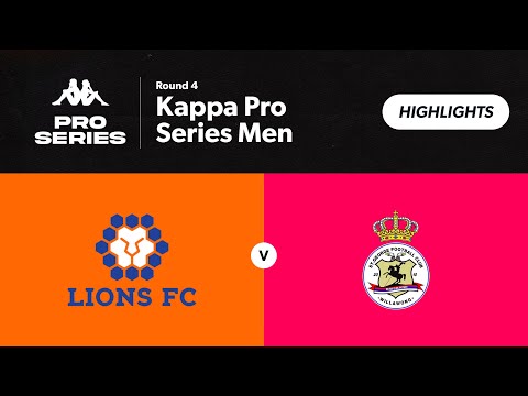 Kappa Pro Series Men Round 4 - Lions FC vs. St George Willawong Highlights