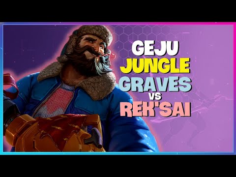 Challenger Geju Unleashes Graves: Pro Jungle Tactics & Execution (Engsub)