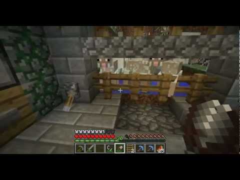 Juri's Minecraft - Survival Island EP.149(Overworld Portal to Nether & Skylounge Design)