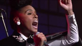 HIGH QUALITY Janelle Monáe - Tightrope (on David Letterman) HD 1080p 720p