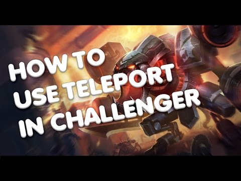 HOW TO USE TELEPORT IN CHALLENGER
