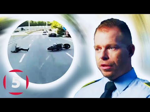 Throwback: Rocker flygter fra politiet! | Fanget På Politiets Kamera | Kanal 5 Danmark