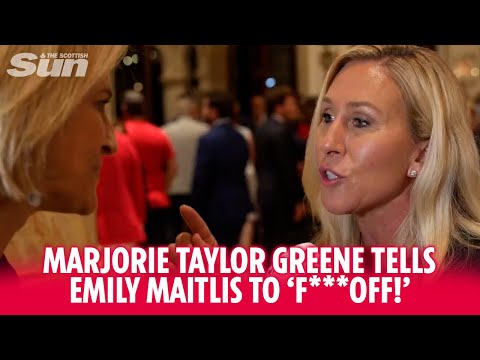 Marjorie Taylor Greene tells Emily Maitlis to 'F***Off!'