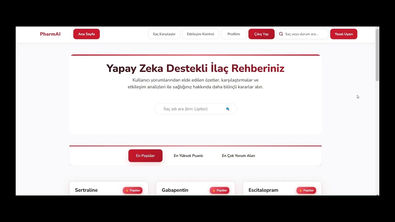 PharmAI Tanıtım Videosu