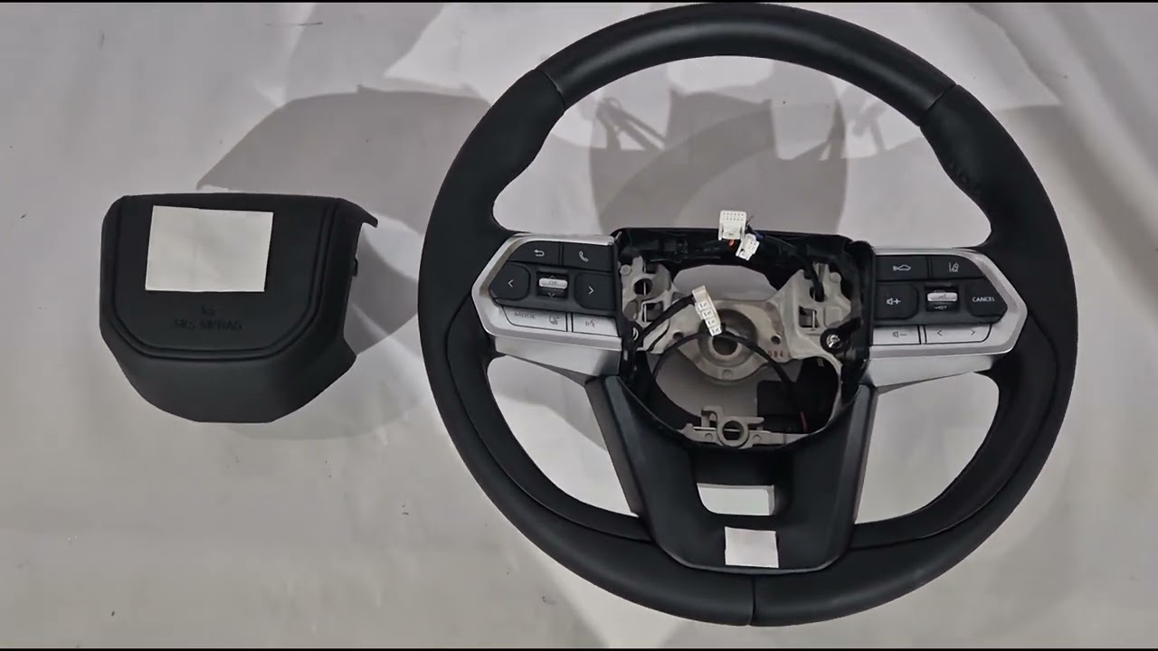 Руль с подогревом дизайн TLC300 (дерево) Video 1