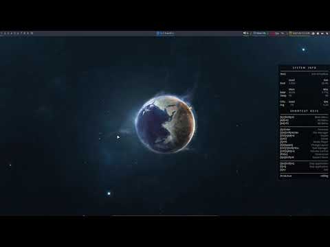 ArcoLinux : 1908 Herbstluftwm - remove the initial black screen with red border