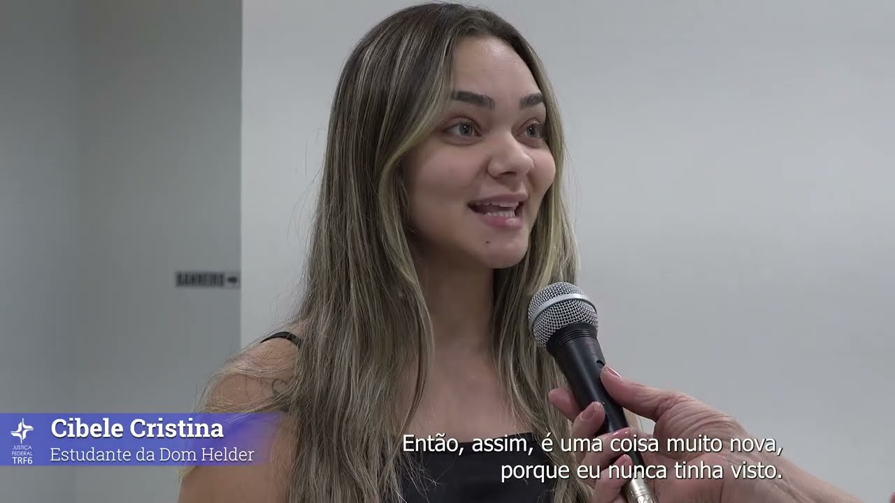 Estudantes de direito participam de sessão plenária no TRF6
