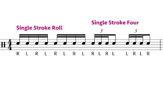 All 40 drum rudiments in under two minutes 🥁🎵😮