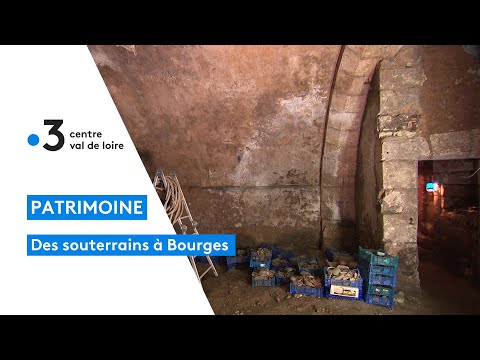 Patrimoine : à Bourges, découverte de ses souterrains