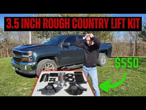 Transforming a Chevy Silverado: Installing the 3.5 Inch Knuckle Replacement Rough Country Lift Kit!