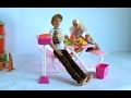 Видео с игрушками про Барби, Челси, Кен и Барби на каблуках пошли на пикник 