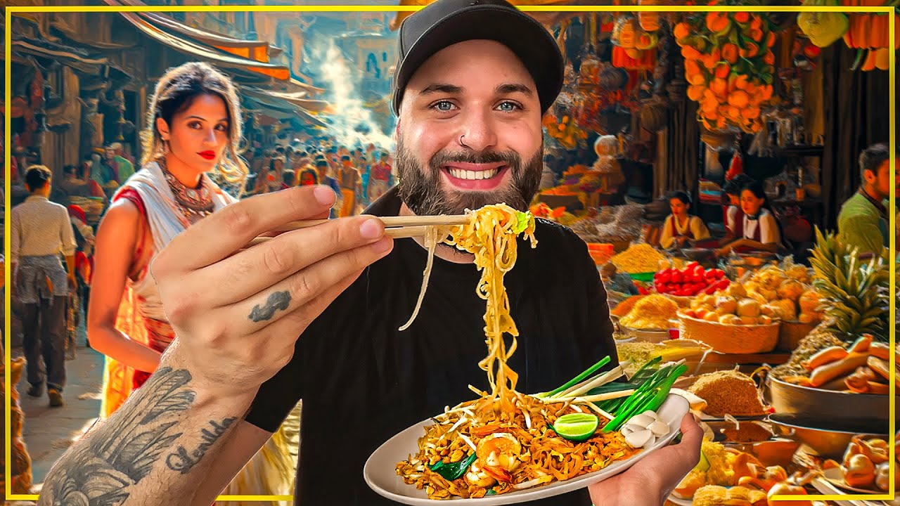 PROVANDO 40 COMIDAS DE RUA NA TAILÂNDIA (DOCUMENTÁRIO COMPLETO)