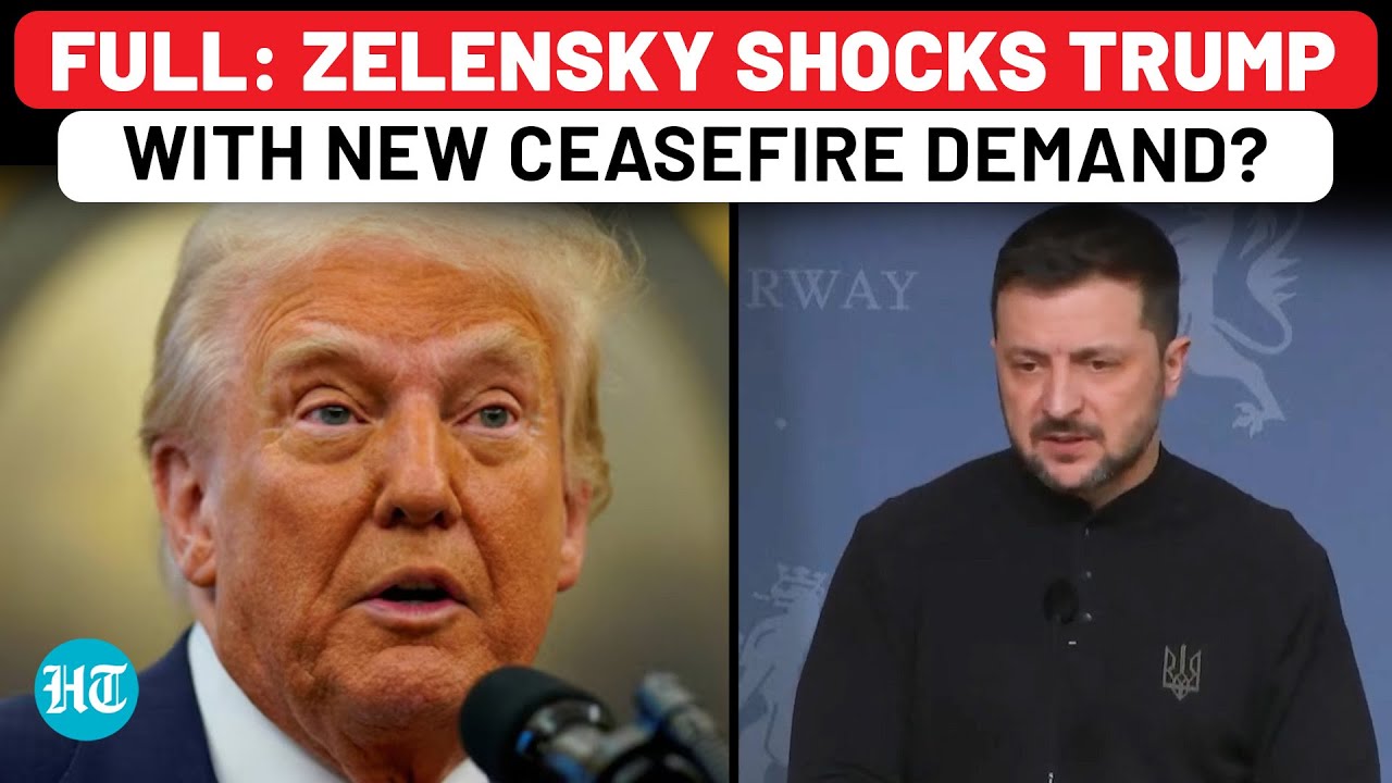 Full Video: After Trump Call, Zelensky Raises New Ceasefire Demand With Norway PM?Ukraine War Latest