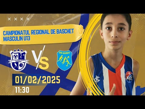 Campionatul Regional de baschet Pitești U13 băieți partea 2 Allstars - CSS Giurgiu
