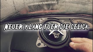 Neuer Klang im Toyota Celica I Wir verbauen neue Low Budget Lautsprecher I SONY