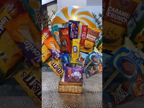 Chips & Chocolate Birthday Gift Basket Idea | #art #craft #diy #zartabart