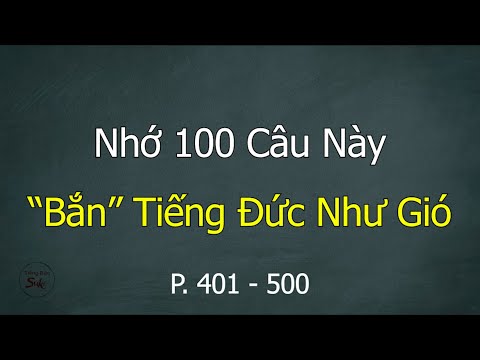 [Episode 5] 100 Basic German Communication Sentences - Extremely Common