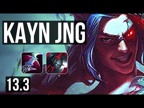 KAYN vs AMUMU (JNG) | 6/0/2, 69% winrate, Dominating | TR Diamond | 13.3