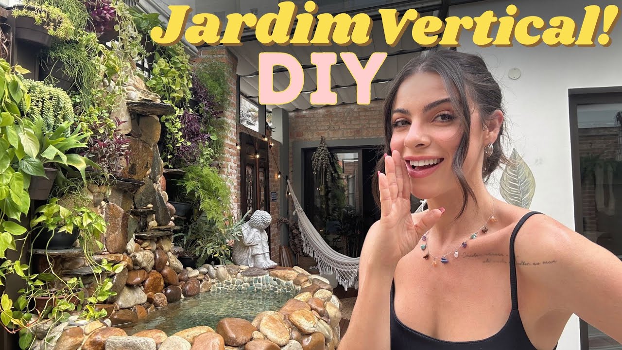 DIY Vlog - Jardim Vertical - Como fiz o meu? Como Cuidar?! Baixo custo