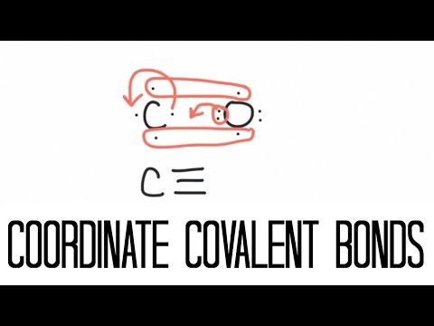 Coordinate Covalent Bonding (Carbon Monoxide)