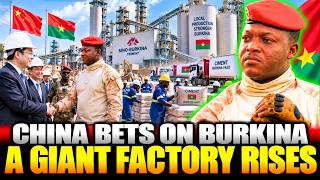 TRAORE Welcomes CHINA'S $44 MILLION — BURKINA'S 750,000-TON CEMENT GIANT Opens
